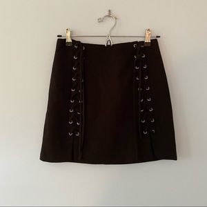 Abbeline Black Mini Skirt Size Small